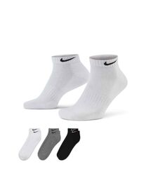 NIKE | ナイキ エブリデイ クッションド トレーニング LOW ソックス (3足) / Nike Everyday Cushioned Training Low Socks (3 Pairs) SX7670-964 Multi-Color(ソックス/靴下)