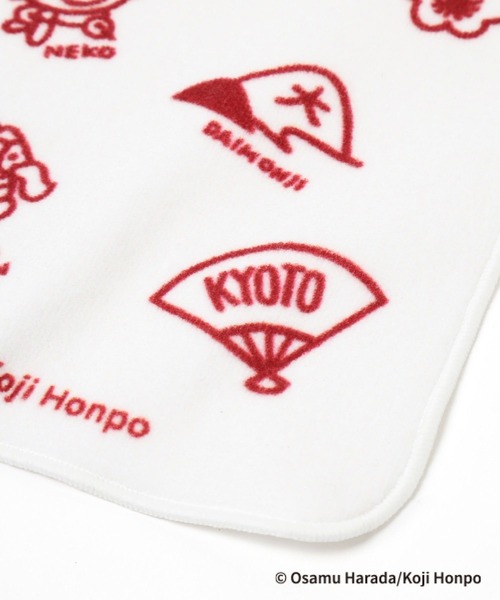 LEPSIM（レプシィム）の「【OSAMU GOODS×LEPSIM】ハンドタオル　282665（ハンカチ/ハンドタオル・レディース・グレー/チャコールグレー/ホワイト/グリーン/アイボリー・ONE SIZE）」の12枚目の写真