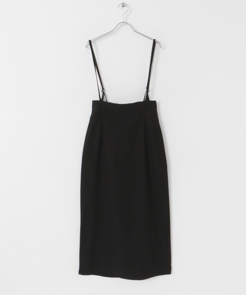 SENSE OF PLACE by URBAN RESEARCH(センスオブプレイスバイアーバンリサーチ)の「『WEB/一部店舗限定サイズ』ストレッチサスツキハイウエストスカート(スカート・レディース・ブラック/モカ/チャコールグレー/ライトベージュ/パープル・LARGE/TALL/X-SMALL/SMALL/MEDIUM)」の15枚目の写真