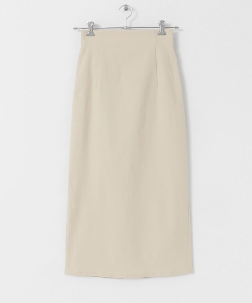 SENSE OF PLACE by URBAN RESEARCH(センスオブプレイスバイアーバンリサーチ)の「『WEB/一部店舗限定サイズ』ストレッチサスツキハイウエストスカート(スカート・レディース・ブラック/モカ/チャコールグレー/ライトベージュ/パープル・LARGE/TALL/X-SMALL/SMALL/MEDIUM)」の17枚目の写真