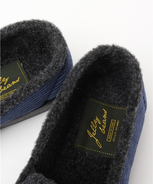 JELLY BEANS(ジェリービーンズ)の「ボアトリミングスリッポンシューズ(869-0033)JELLY BEANS(ジェリービーンズ)(スリッポン・レディース・ネイビー/グリーン/レッド/ブラック・24.5/24/23/23.5)」の10枚目の写真