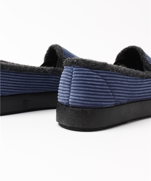 JELLY BEANS(ジェリービーンズ)の「ボアトリミングスリッポンシューズ(869-0033)JELLY BEANS(ジェリービーンズ)(スリッポン・レディース・ネイビー/グリーン/レッド/ブラック・24.5/24/23/23.5)」の11枚目の写真