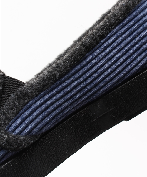 JELLY BEANS(ジェリービーンズ)の「ボアトリミングスリッポンシューズ(869-0033)JELLY BEANS(ジェリービーンズ)(スリッポン・レディース・ネイビー/グリーン/レッド/ブラック・24.5/24/23/23.5)」の13枚目の写真