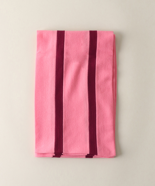 EDIT. FOR LULU(エディットフォールル)の「【A.E. Clothier FOR LULU】SCHOOL SCARF(マフラー・レディース・ブラック/ピンク・FREE)」の6枚目の写真