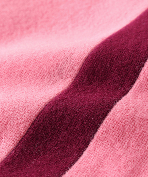 EDIT. FOR LULU(エディットフォールル)の「【A.E. Clothier FOR LULU】SCHOOL SCARF(マフラー・レディース・ブラック/ピンク・FREE)」の10枚目の写真