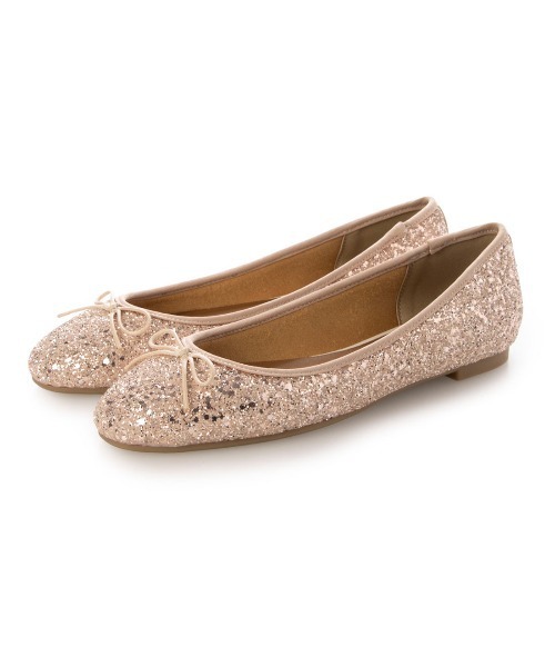 EVOL（イーボル）の「【軽量・クッション入り】ラウンドフラットバレエ IY5628（パンプス・レディース・シルバー/ブラック/ライトピンク/ドット・23.5cm/24.0cm/24.5cm/25.0cm/22.5cm/23.0cm）」の12枚目の写真