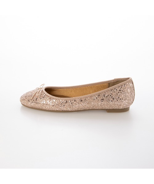 EVOL（イーボル）の「【軽量・クッション入り】ラウンドフラットバレエ IY5628（パンプス・レディース・シルバー/ブラック/ライトピンク/ドット・23.5cm/24.0cm/24.5cm/25.0cm/22.5cm/23.0cm）」の13枚目の写真