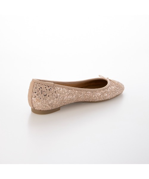 EVOL（イーボル）の「【軽量・クッション入り】ラウンドフラットバレエ IY5628（パンプス・レディース・シルバー/ブラック/ライトピンク/ドット・23.5cm/24.0cm/24.5cm/25.0cm/22.5cm/23.0cm）」の14枚目の写真