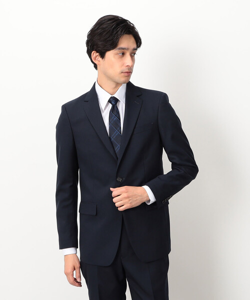 COMME CA ISM(コムサイズム)の「イージーケア 市松柄 ドレスシャツ(ビジネスシャツ・メンズ・ネイビー/ホワイト・SMALL/MEDIUM/LARGE/X-LARGE)」の7枚目の写真