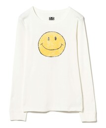 Ray BEAMS | 【別注】athletic wear MASON / スマイル ロングスリーブT(Tシャツ/カットソー)
