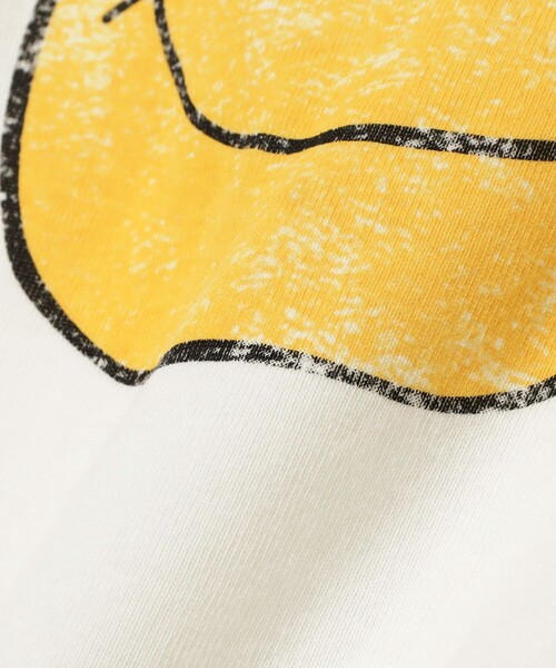 Ray BEAMS（レイビームス）の「【別注】athletic wear MASON / スマイル ロングスリーブT（Tシャツ/カットソー・レディース・ホワイト/サックスブルー・ONE SIZE）」の5枚目の写真