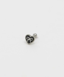 リボンデザイン ピアス(片耳用) ribbon earring silver925 りぼん片耳ピアス #LJ20015P | LANIE