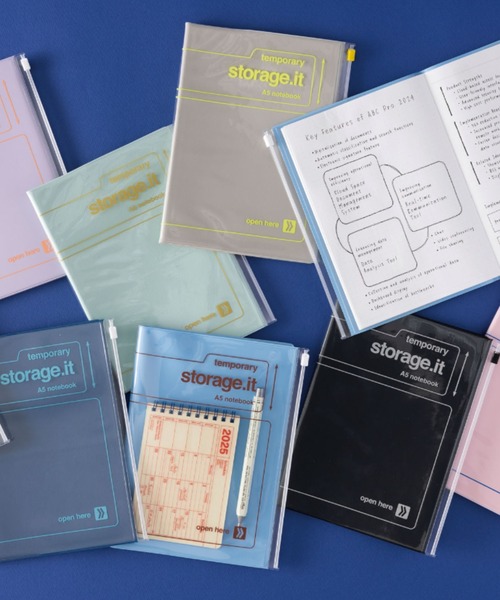 ストレージイット マークス ノート・A5（手帳/メモ帳）｜MARK'S