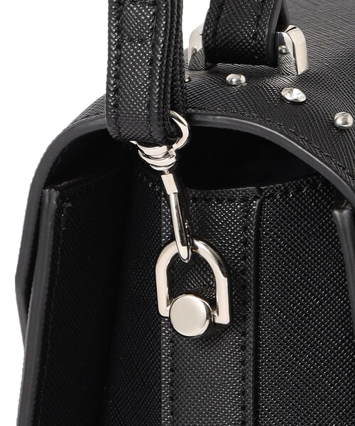 GRIPS グリップス SIN TOTE 本革 幾何学模様 ショルダーバッグBK 痛バ ミニ 痛バッグ 小さめ ショルダー 2way ハンドバッグ