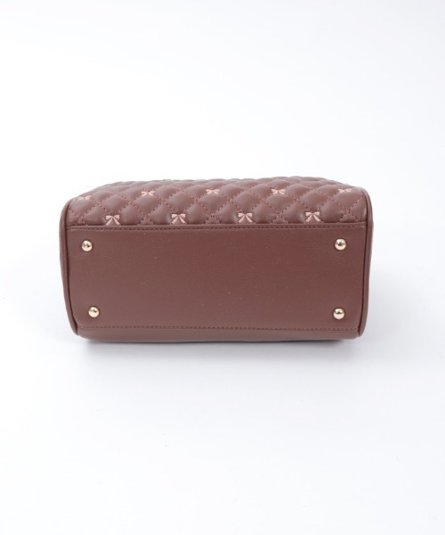 axes femme(アクシーズファム)の「リボン刺繍キルトボストン(ボストンバッグ・レディース・ブラック/ベージュ/ブラウン・FREE)」の21枚目の写真