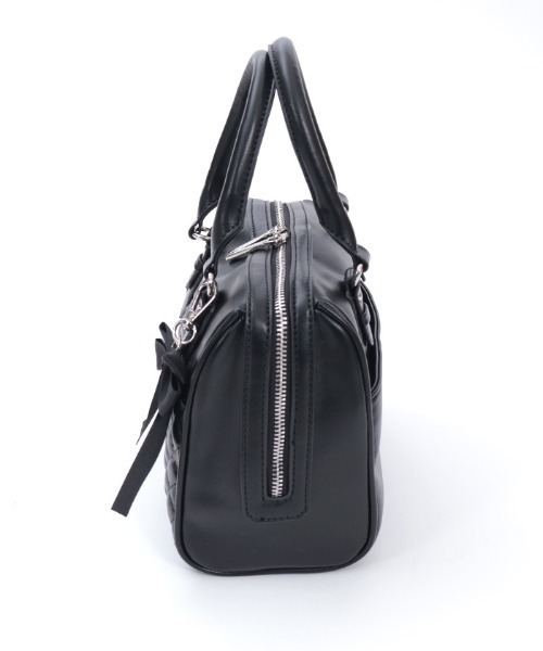 リボン刺繍キルトボストン（ボストンバッグ）｜axes femme（アクシーズ