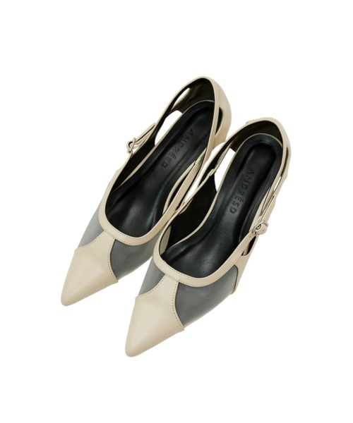 ANDRESD(アンドレスド)の「ポインテッドトゥシューズ / pointed toe shoes(パンプス・レディース・ボルドー/ベージュ/ブラック・37/36/39/38)」の21枚目の写真