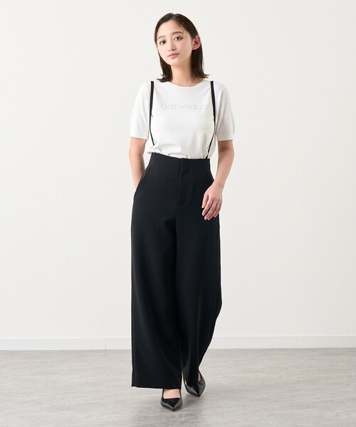 ANAYI（アナイ）の「ダブルクロスサスペンダーパンツ（その他パンツ・レディース・アイボリー/ブラック/ネイビー・36/38/34）」の10枚目の写真