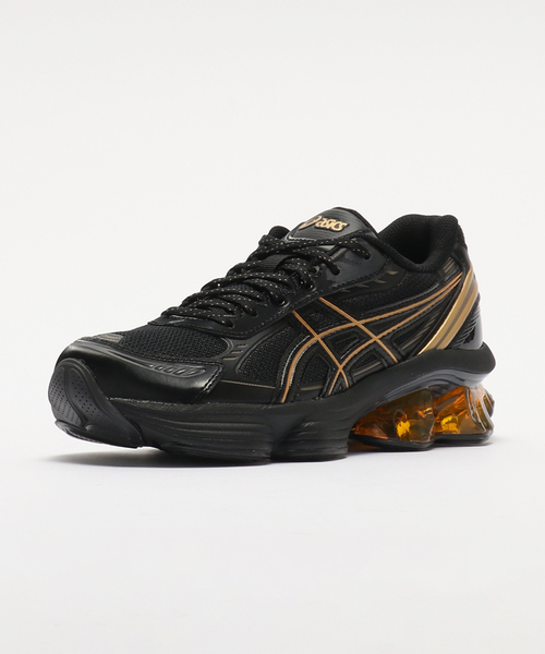 ASICS(アシックス)の「ASICS / アシックス GEL-KINETIC FLUENT / 1203A591(スニーカー・レディース・ブラック/イエロー/グレー・24cm/25cm)」の4枚目の写真