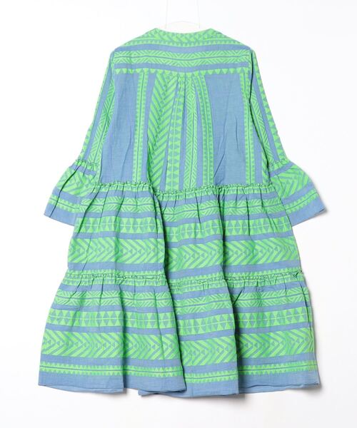 ROSE BUD(ローズバッド)の「【ROSE BUD別注】(DEVOTION TWINS)LONG SLEEVE TIERD DRESS(ワンピース・レディース・グリーン・ONE SIZE)」の10枚目の写真