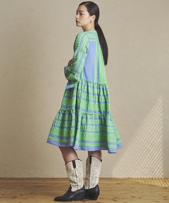 クロシェドッキングリネンワンピース（ワンピース）｜SLOBE IENA