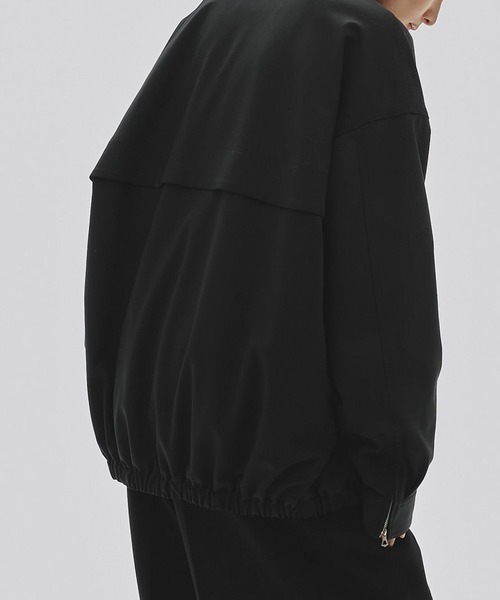 TODAYFUL（トゥデイフル）の「【TODAYFUL/トゥデイフル】Standcollar Warm Blouzon/スタンドカラーブルゾン（ブルゾン・レディース・サンドベージュ/ブラック・36/38）」の15枚目の写真