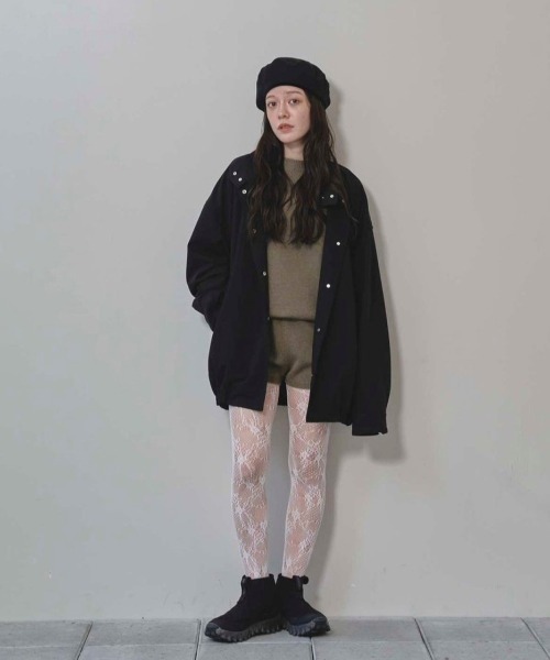 TODAYFUL（トゥデイフル）の「【TODAYFUL/トゥデイフル】Standcollar Warm Blouzon/スタンドカラーブルゾン（ブルゾン・レディース・サンドベージュ/ブラック・36/38）」の22枚目の写真