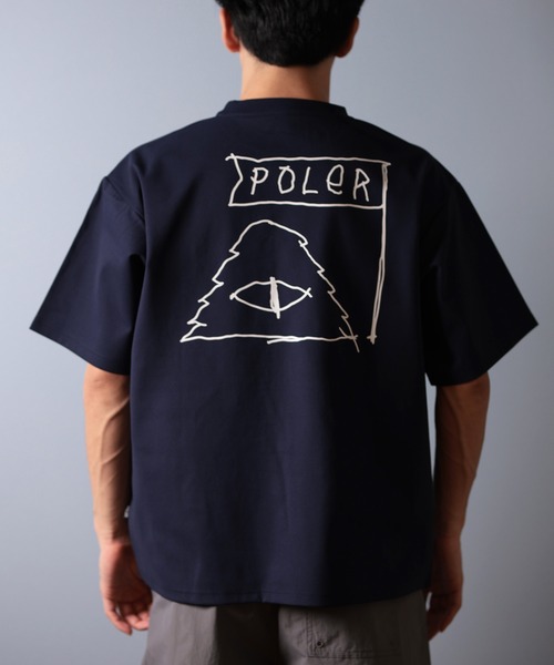セール】【ムラサキスポーツ限定】POLER/ポーラー 半袖Tシャツ
