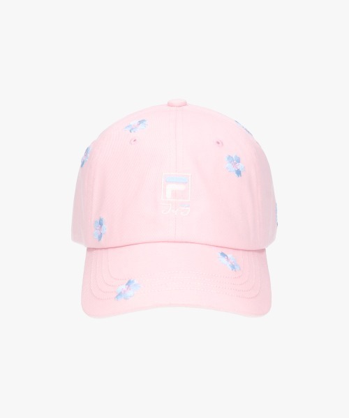 FILA(フィラ)の「FILA SAKURA 6P CAP / フィラ(キャップ・レディース・ベージュ/ネイビー/ブラック/ピンク・57~59cm)」の5枚目の写真
