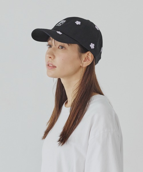 FILA(フィラ)の「FILA SAKURA 6P CAP / フィラ(キャップ・レディース・ベージュ/ネイビー/ブラック/ピンク・57~59cm)」の16枚目の写真