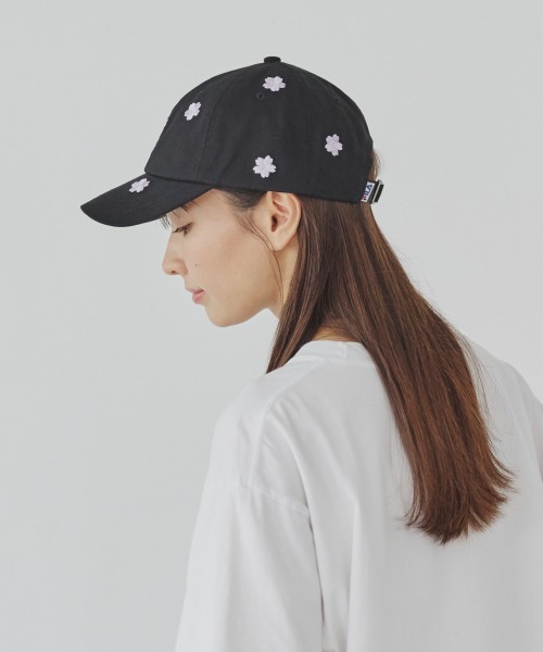 FILA(フィラ)の「FILA SAKURA 6P CAP / フィラ(キャップ・レディース・ベージュ/ネイビー/ブラック/ピンク・57~59cm)」の18枚目の写真