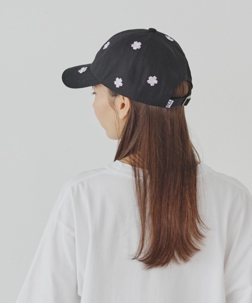 FILA(フィラ)の「FILA SAKURA 6P CAP / フィラ(キャップ・レディース・ベージュ/ネイビー/ブラック/ピンク・57~59cm)」の19枚目の写真