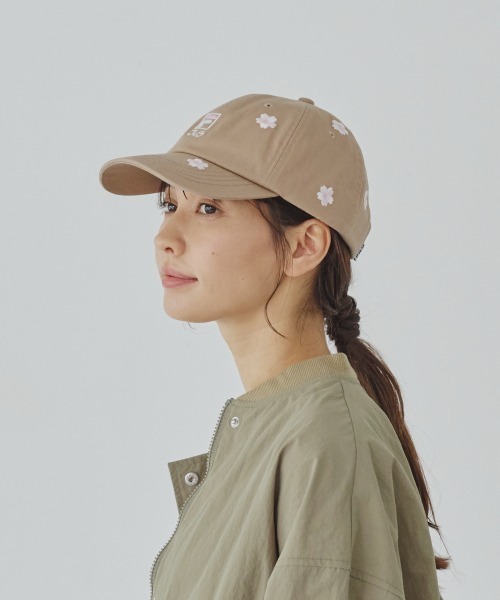 FILA(フィラ)の「FILA SAKURA 6P CAP / フィラ(キャップ・レディース・ベージュ/ネイビー/ブラック/ピンク・57~59cm)」の20枚目の写真