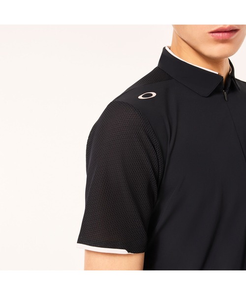 OAKLEY(オークリー)の「オークリ― SKULL SYNCHRO HALVE HYBRID SHIRT / POLO SHIRT ポロシャツ/ GOLF ゴルフ/OAKLEY(シャツ/ブラウス・メンズ・ブラック/グレー・XL/L/M/S)」の6枚目の写真