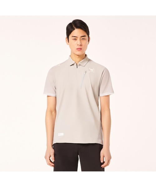 OAKLEY(オークリー)の「オークリ― SKULL SYNCHRO HALVE HYBRID SHIRT / POLO SHIRT ポロシャツ/ GOLF ゴルフ/OAKLEY(シャツ/ブラウス・メンズ・ブラック/グレー・XL/L/M/S)」の14枚目の写真