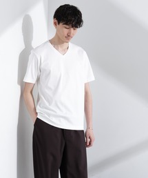 NANO universe | アンチスメル VネックTシャツ 半袖(Tシャツ/カットソー)