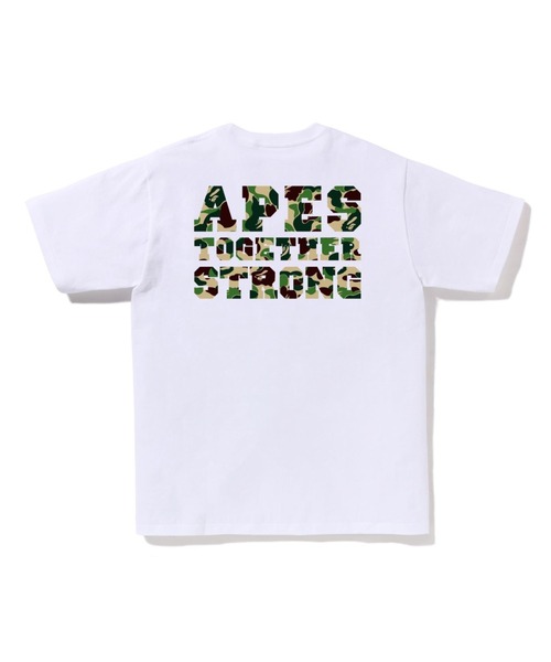 ABC CAMO COLLEGE ATS TEE（Tシャツ/カットソー）｜A BATHING