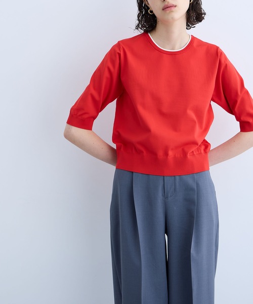 OVERNEATH tシャツ 「overneath/オーバーニース」Rib Long