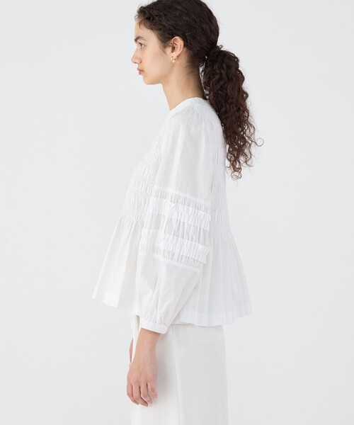 【TOMORROWLAND BUYING WEAR】【別注】ne Quittez pas BLACK FINE POPLIN シャツ 別注】ne Quittez pas BLACK FINE POPLIN シャツ