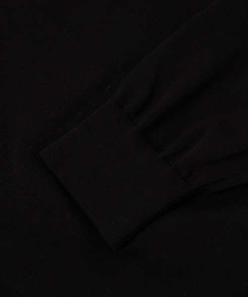 COMME des GARCONS HOMME(コム デ ギャルソン・オム)の「綿天竺 カーディガン(ニット/セーター・メンズ・ブラック・S/M/L)」の6枚目の写真