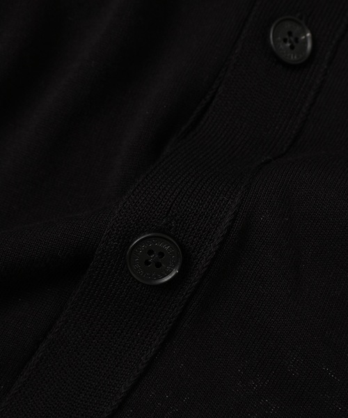 COMME des GARCONS HOMME(コム デ ギャルソン・オム)の「綿天竺 カーディガン(ニット/セーター・メンズ・ブラック・S/M/L)」の7枚目の写真