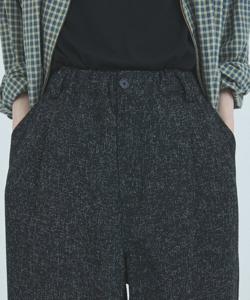 JOURNAL STANDARD(ジャーナルスタンダード)の「サマーツイード モダンワイドスラックス(スラックス・メンズ・チャコールグレー/ブラック/ホワイト系その他・SMALL/MEDIUM/LARGE)」の14枚目の写真