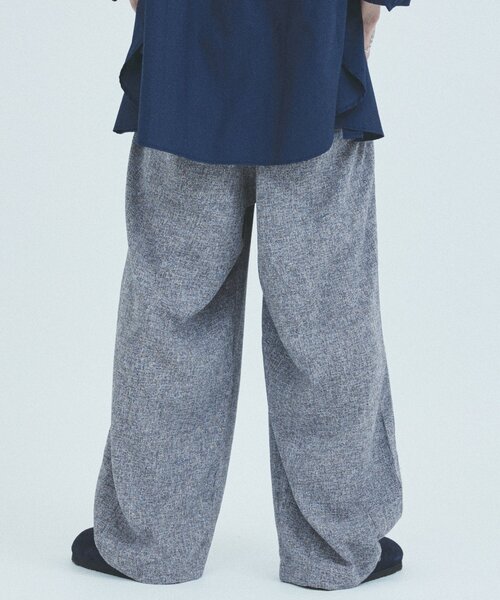 JOURNAL STANDARD(ジャーナルスタンダード)の「サマーツイード モダンワイドスラックス(スラックス・メンズ・チャコールグレー/ブラック/ホワイト系その他・SMALL/MEDIUM/LARGE)」の22枚目の写真