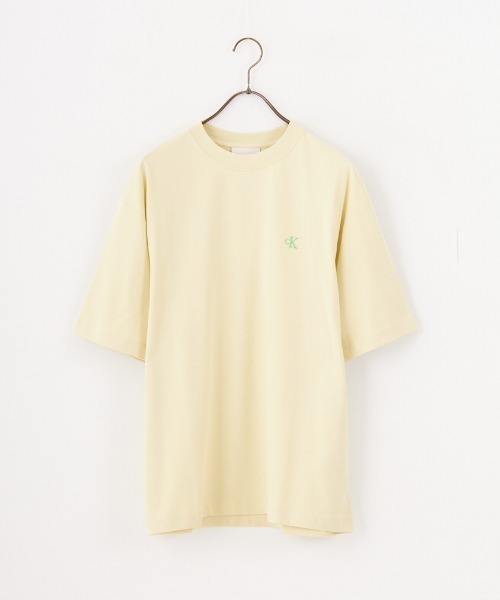★ ★Embroidery Patch CK刺繍グラフィックTシャツ ☆Calvin Klein☆Embroidery Patch CK刺繍グラフィックTシャツ