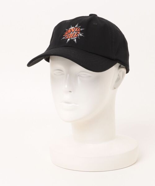 SANTA CRUZ（サンタクルーズ）の「SANTACRUZ/サンタクルーズ キャップ SPIKE DOT 6 PANEL CAP 502252782（キャップ・メンズ・ナチュラル/ブラック/ブラック×ホワイト・FREE）」の14枚目の写真