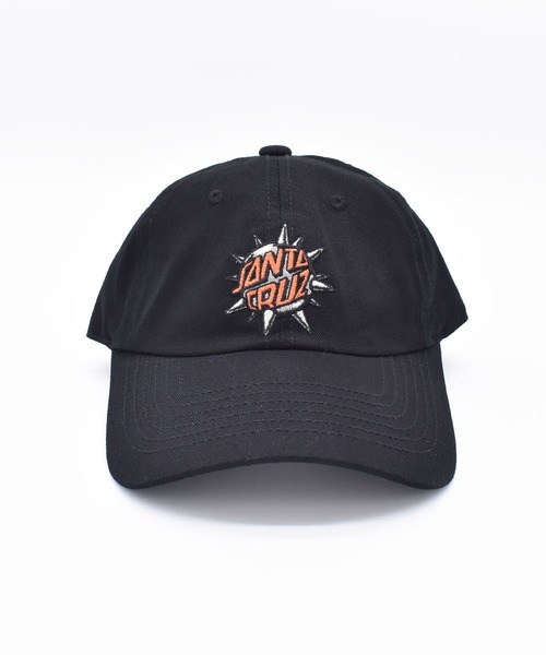 SANTA CRUZ（サンタクルーズ）の「SANTACRUZ/サンタクルーズ キャップ SPIKE DOT 6 PANEL CAP 502252782（キャップ・メンズ・ナチュラル/ブラック/ブラック×ホワイト・FREE）」の6枚目の写真