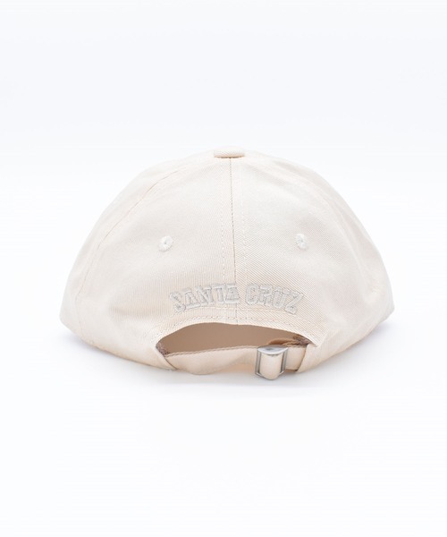 SANTA CRUZ（サンタクルーズ）の「SANTACRUZ/サンタクルーズ キャップ SPIKE DOT 6 PANEL CAP 502252782（キャップ・メンズ・ナチュラル/ブラック/ブラック×ホワイト・FREE）」の13枚目の写真