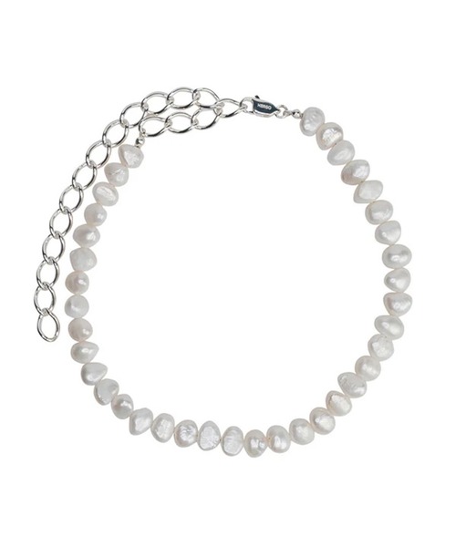 HERGO（ハーゴ）の「NP:HERGO PEARL CHOKER（ネックレス・メンズ・ホワイト・FREE）」の4枚目の写真