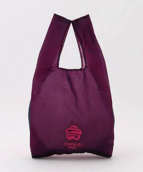 FRAPBOIS(フラボア)の「オーガンジーBAG(トートバッグ・レディース・ピンク/オレンジ・FREE)」の3枚目の写真