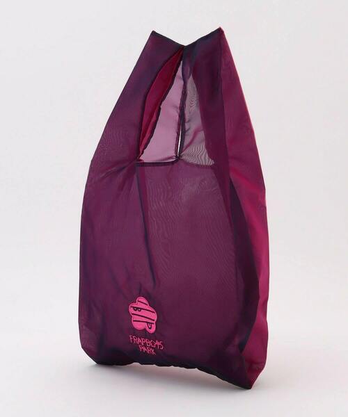 FRAPBOIS(フラボア)の「オーガンジーBAG(トートバッグ・レディース・ピンク/オレンジ・FREE)」の4枚目の写真